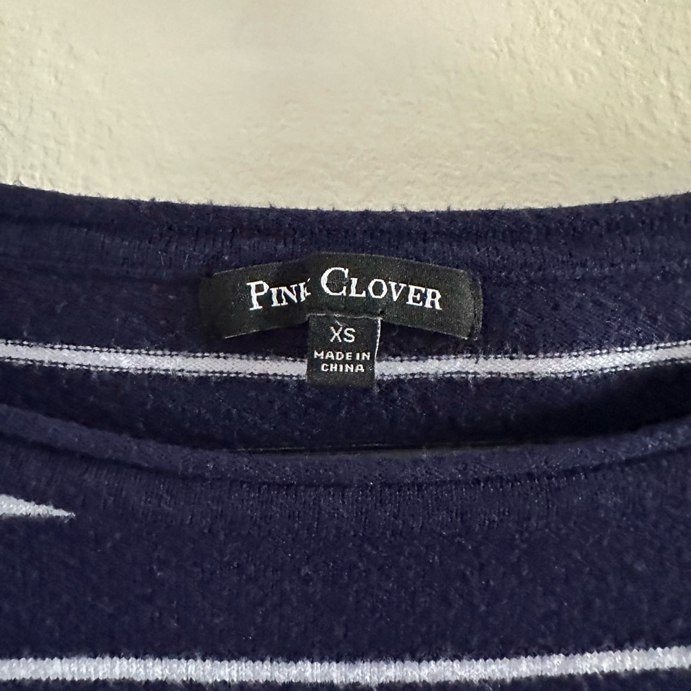Navy Striped Sweater - Picture 5 of 6